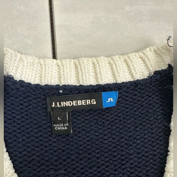 J.Lindeberg Omar Wool Coolmax Ski Sport Oversized Fit Meeino Wool Blend Sweater - Picture 6 of 9
